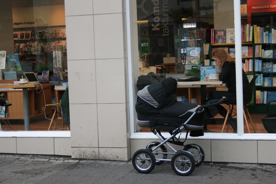 Figura 29 - Fuori dalla libreria Eymundsson, Akureyri